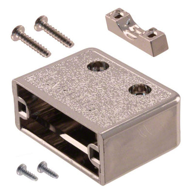 09670090413 by HARTING - CONNECTOR BACKSHELL 9POS 180DEG SHLD