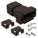 09670090436 by HARTING - CONNECTOR BACKSHELL 9POS 180DEG BLACK