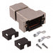 09670090437 by HARTING - CONNECTOR BACKSHELL 9POS 180DEG SHLD