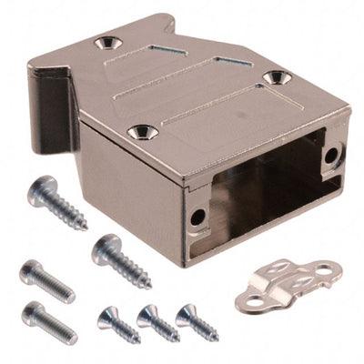 09670090453 by HARTING - CONNECTOR BACKSHELL 9POS 45DEG SHLD