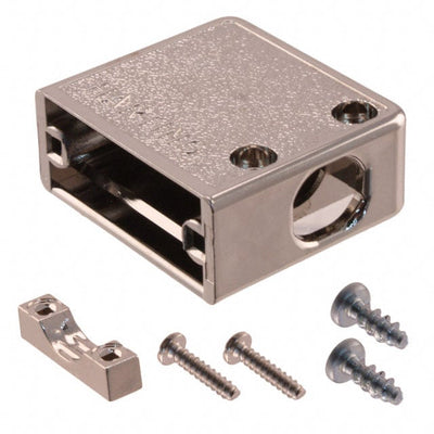 09670090513 by HARTING - CONNECTOR BACKSHELL 9POS 90DEG SHLD