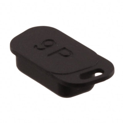 09670090611 by HARTING - DSUB DUST CAP MA 09P BLACK