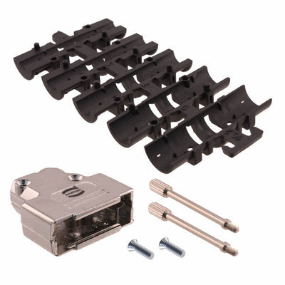 09670150333 by HARTING - CONNECTOR BACKSHELL 15POS 45DEG