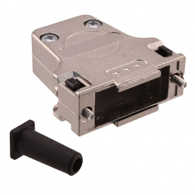 09670150344 by HARTING - CONNECTOR BACKSHELL 15POS 180DEG