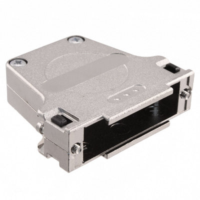 09670250344 by HARTING - CONNECTOR BACKSHELL 25POS 180DEG