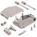 09670250425 by HARTING - CONNECTOR BACKSHELL 25POS 180DEG SHLD
