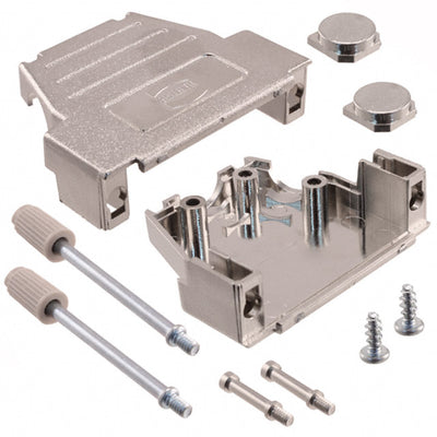 09670250435 by HARTING - CONNECTOR BACKSHELL 25P 90/180DEG SHD