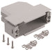 09670250571 by HARTING - CONNECTOR BACKSHELL 25POS 45DEG GRAY