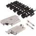 09670370333 by HARTING - CONNECTOR BACKSHELL 37POS 45DEG