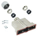 09670370538 by HARTING - CONNECTOR BACKSHELL 37POS 180DEG SHLD