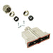 09670370539 by HARTING - CONNECTOR BACKSHELL 37POS 180DEG SHLD