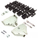 09670500343 by HARTING - CONNECTOR BACKSHELL 50POS 180DEG SHLD