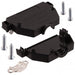 09670500442 by HARTING - CONNECTOR BACKSHELL 50POS 180DEG BLK