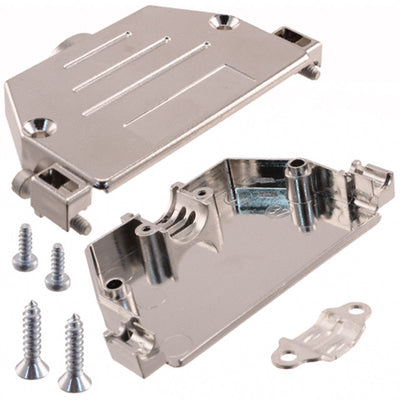 09670500443 by HARTING - CONNECTOR BACKSHELL 50POS 180DEG SHLD
