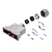 09670500538 by HARTING - CONNECTOR BACKSHELL 50POS 180DEG SHLD