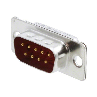 09674095615 by HARTING - CONNECTOR D-SUB PLUG 9POS SLDR CUP