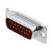 09674155615 by HARTING - CONNECTOR D-SUB PLUG 15POS SLDR CUP