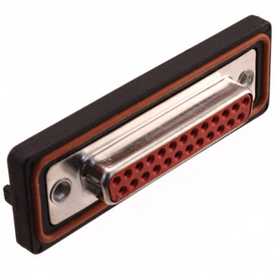 09675256758 by HARTING - CONNECTOR D-SUB RCPT 25POS R/A SLDR