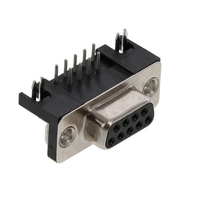 09681535611 by HARTING - CONNECTOR D-SUB RCPT 9POS R/A SLDR