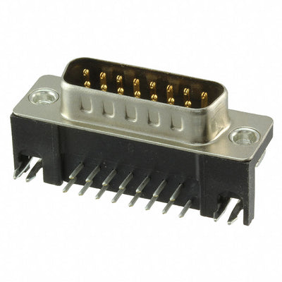09682635811 by HARTING - CONNECTOR D-SUB PLUG 15POS R/A SLDR