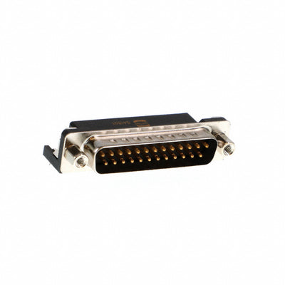 09683635813 by HARTING - CONNECTOR D-SUB PLUG 25POS R/A SLDR