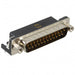 09683637813 by HARTING - CONNECTOR D-SUB PLUG 25POS R/A SLDR