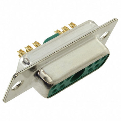 09692017111 by HARTING - CONNECTOR D-SUB RCPT 11POS SLDR CUP
