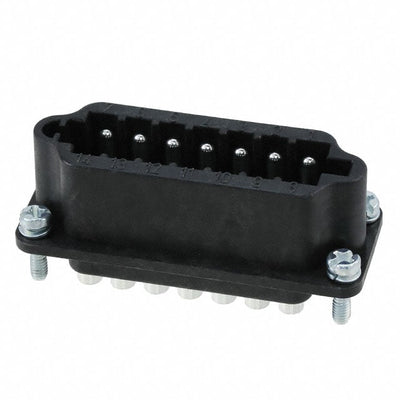 09700142613 by HARTING - INSERT MALE 14POS SOLDER