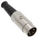 09BL4MX by Switchcraft Inc. - CONNECTOR PLUG MALE DIN 4POS SOLDER