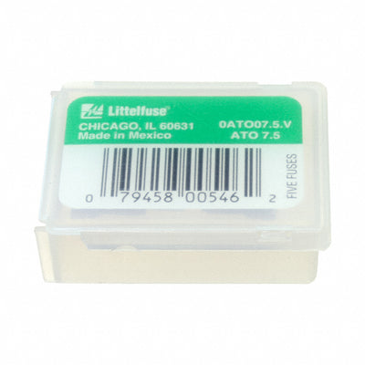 0ATO07.5V by Littelfuse Inc. - FUSE AUTO 7.5A 32VAC/VDC BLADE