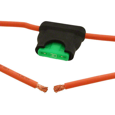 0FHA0030Z by Littelfuse Inc. - FUSE HLDR BLADE 32V 30A IN LINE