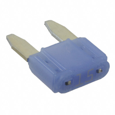 0MIN015.HXGLO by Littelfuse Inc. - FUSE AUTO 15A 32VAC 32VDC BLADE