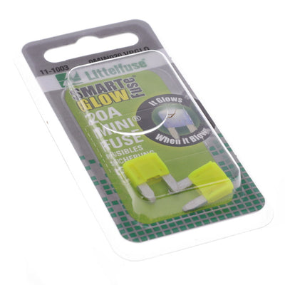 0MIN020.VPGLO by Littelfuse Inc. - FUSE AUTO 20A 32VAC 32VDC BLADE