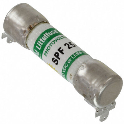 0SPF025.HXR by Littelfuse Inc. - FUSE CARTRIDGE 25A 1KVDC 5AG
