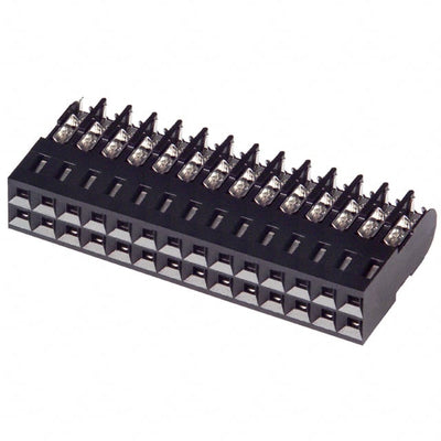 6-102398-2 by TE Connectivity AMP Connectors - CONNECTOR RECEPT 28POS .100 IDC GOLD