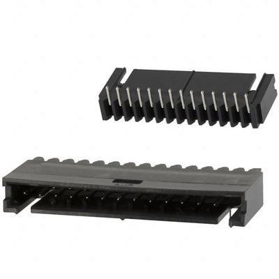 6-102523-2 by TE Connectivity AMP Connectors - CONNECTOR HEADER R/A 14POS 2.54MM