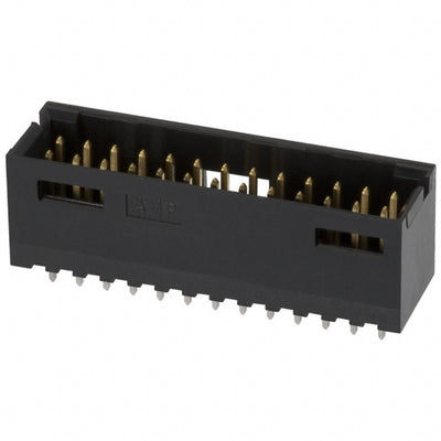 1-102618-1 by TE Connectivity AMP Connectors - CONNECTOR HEADER VERT 26POS 2.54MM