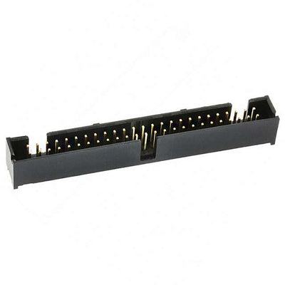 1-103311-0 by TE Connectivity AMP Connectors - CONNECTOR HEADER R/A 50POS 2.54MM
