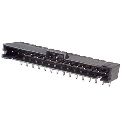 1-103634-4 by TE Connectivity AMP Connectors - CONNECTOR HEADER R/A 15POS 2.54MM