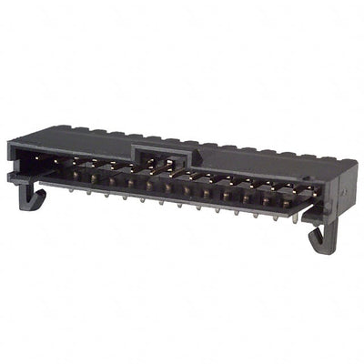 6-103673-4 by TE Connectivity AMP Connectors - CONNECTOR HEADER R/A 15POS 2.54MM