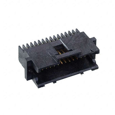 6-104069-3 by TE Connectivity AMP Connectors - CONNECTOR HEADER R/A 26POS 1.27MM