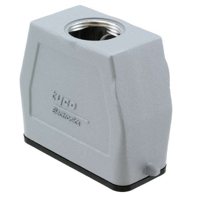 1-1102120-7 by TE Connectivity AMP Connectors - CONNECTOR HOOD TOP ENTRY SZ2 PG16