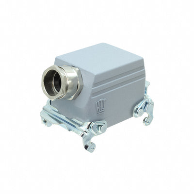 1-1102153-1 by TE Connectivity AMP Connectors - CONNECTOR HOOD SIDE ENTRY SZ7 PG21