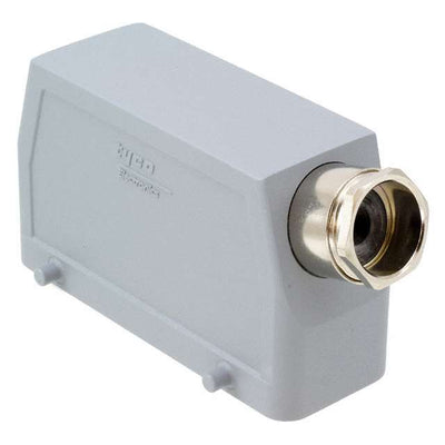 1-1102314-6 by TE Connectivity AMP Connectors - CONNECTOR HOOD SIDE ENTRY PG21