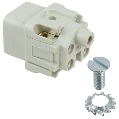 1-1103403-1 by TE Connectivity AMP Connectors - INSERT FEMALE 4POS+1GND SCREW