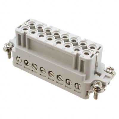 1-1103417-7 by TE Connectivity AMP Connectors - INSERT FEMALE 16POS+1GND SCREW