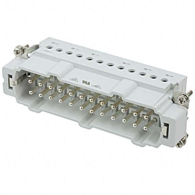 1-1103640-1 by TE Connectivity AMP Connectors - INSERT MALE 24POS+1GND SCREW