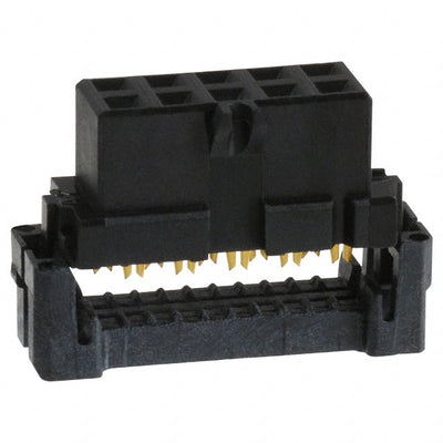 111623-1 by TE Connectivity AMP Connectors - CONNECTOR RECPT 10POS IDC 28AWG GOLD