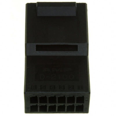 1-1318115-6 by TE Connectivity AMP Connectors - CONNECTOR PLUG HSG 12POS 2.50MM