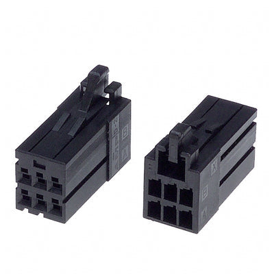 1-1318119-3 by TE Connectivity AMP Connectors - CONNECTOR RECPT HSG 6POS 2.50MM